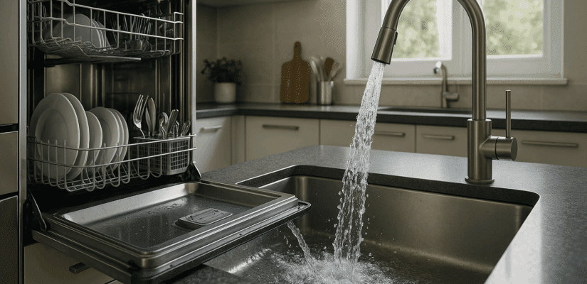 evacuation lave vaisselle